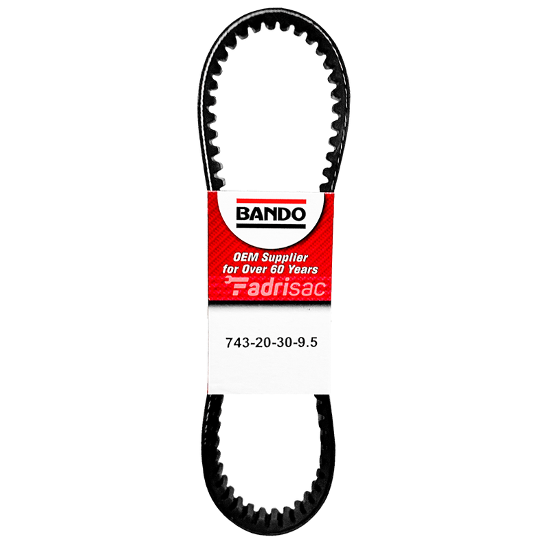 Faja Bando para Moto Scooter dentada variadora 743-20-30