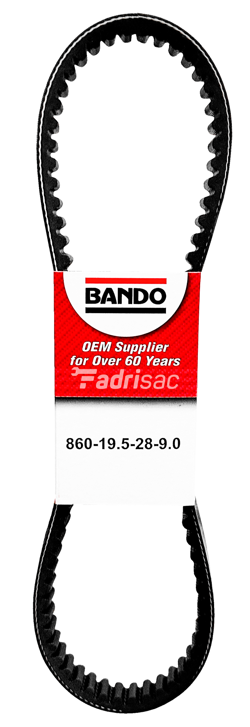 Faja Bando para Moto Scooter dentada variadora 860-19.5-28